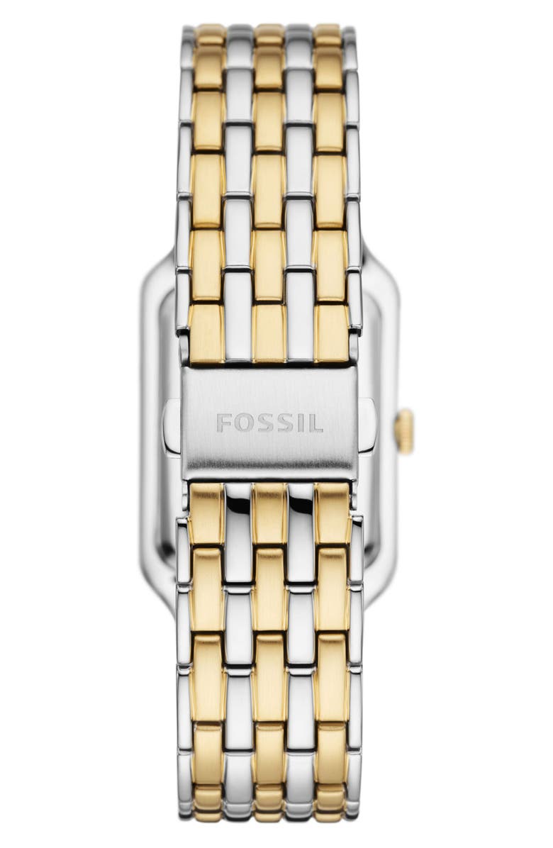 Fossil Raquel Bracelet Watch, 26mm x 32mm, Alternate, color, Two Tone