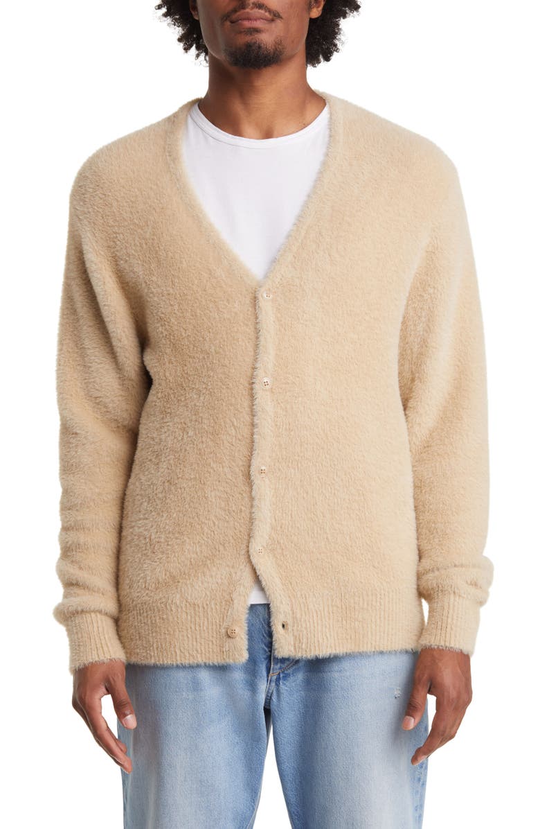 CONEY ISLAND PICNIC Fuzzy Cardigan, Alternate, color,