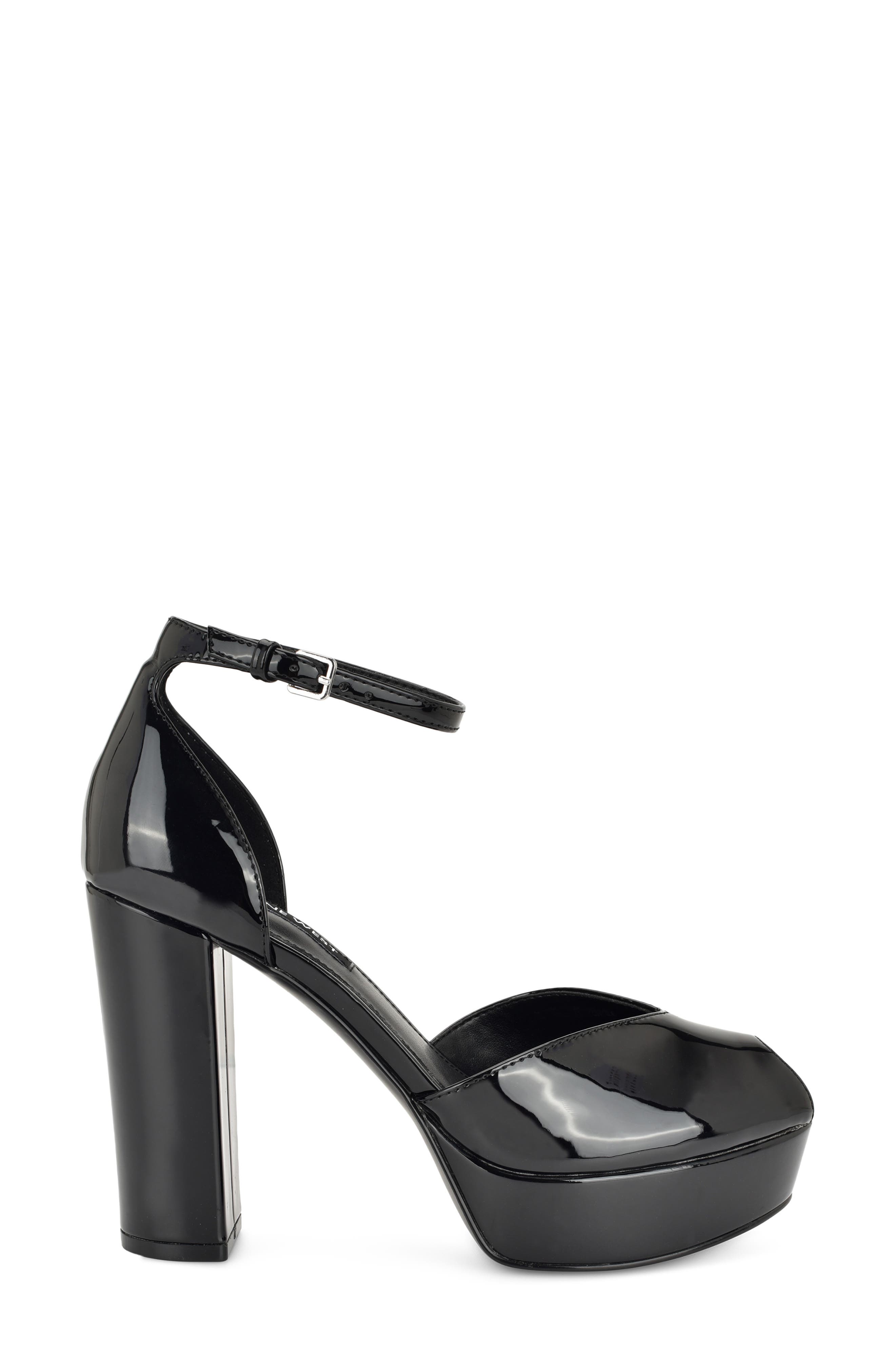 Nine West Keela Platform Ankle Strap Pump, Alternate, color, 