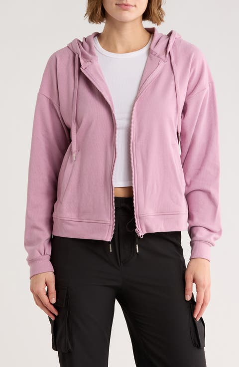 Full Zip Double Soft Hooded Sweatshirt