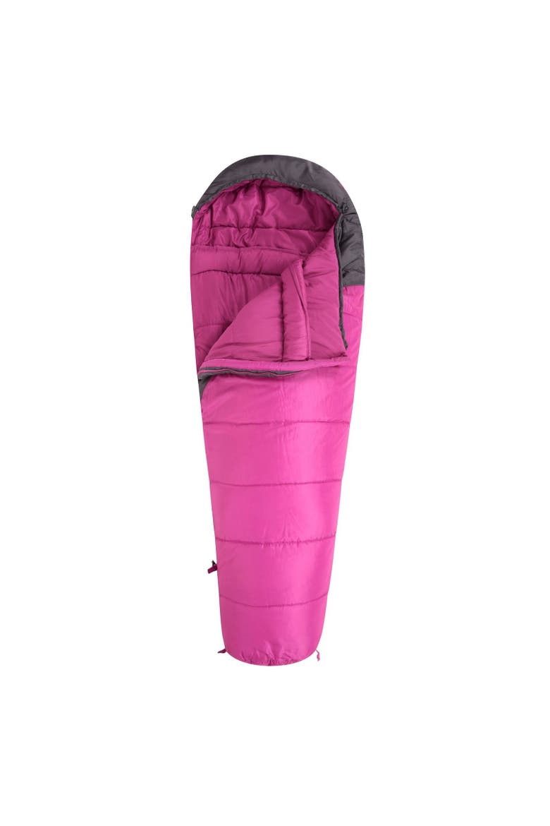 Gender Inclusive Summit 250 R Zip Winter Mummy Bag, Alternate, color, Fuchsia