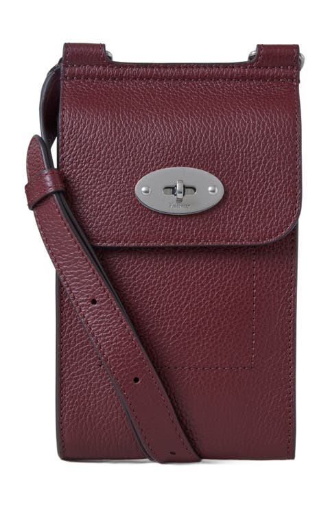 【Mulberry】バーガンディバック Mulberry Burgundy Red Leather Tote lined Handles Shopper