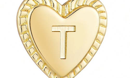 Adornia Initial Heart Toggle Necklace