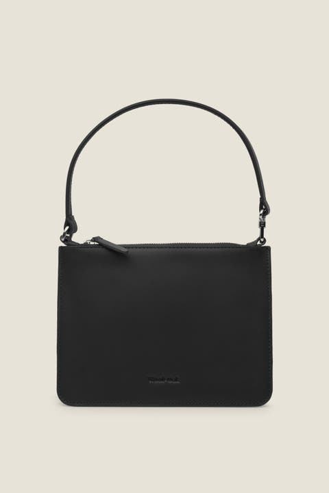 Via Structured Leather Travel Folio