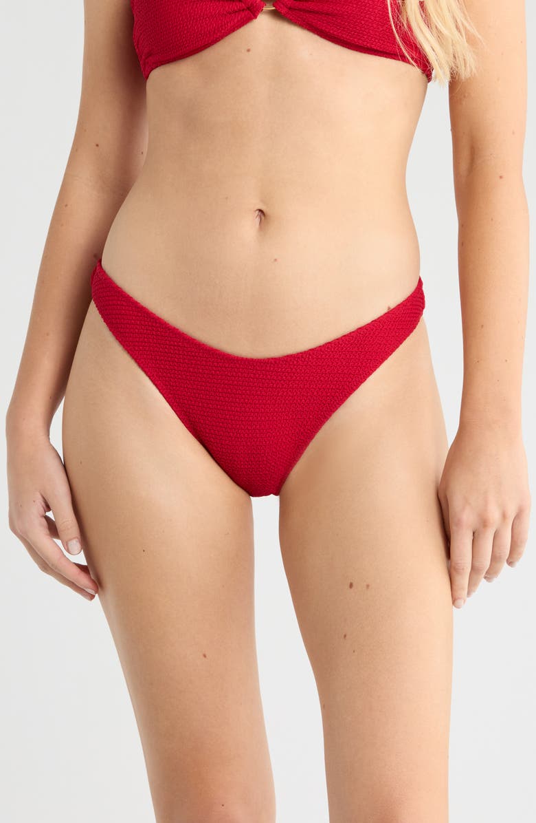 PacSun Shelley Scrunch High Leg Bikini Bottoms, Main, color,