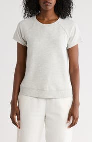 matty m. Raglan Sleeve Fleece T-Shirt