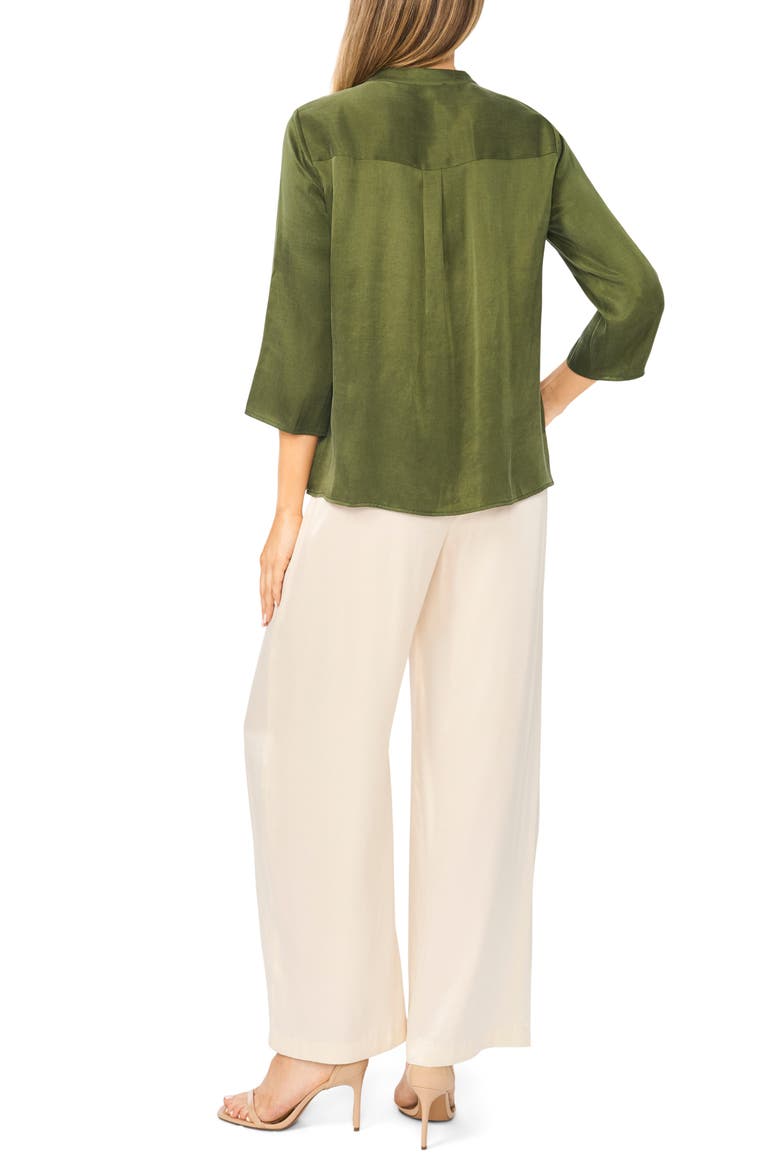 Pintuck Top, Alternate, color, MIDNIGHT SAGE
