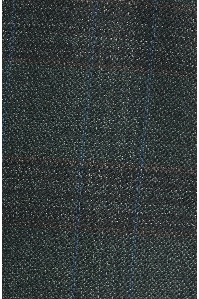 Townsend Plaid Wool Sport Coat, Alternate, color, DARK GREEN PLAID