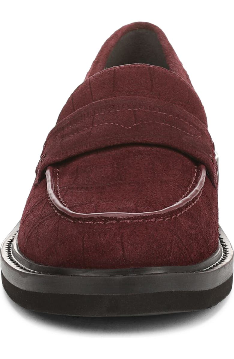 Vionic Caitlin Penny Loafer, Alternate, color, Cherry Jubilee
