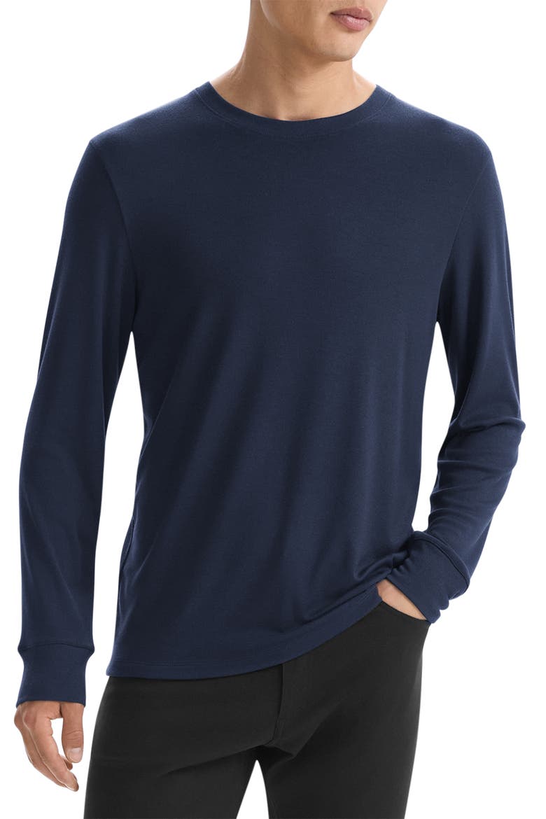 Essential Long Sleeve T-Shirt, Main, color, BALTIC - XHX