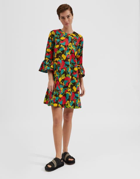 24/7 Dress Vines Brown