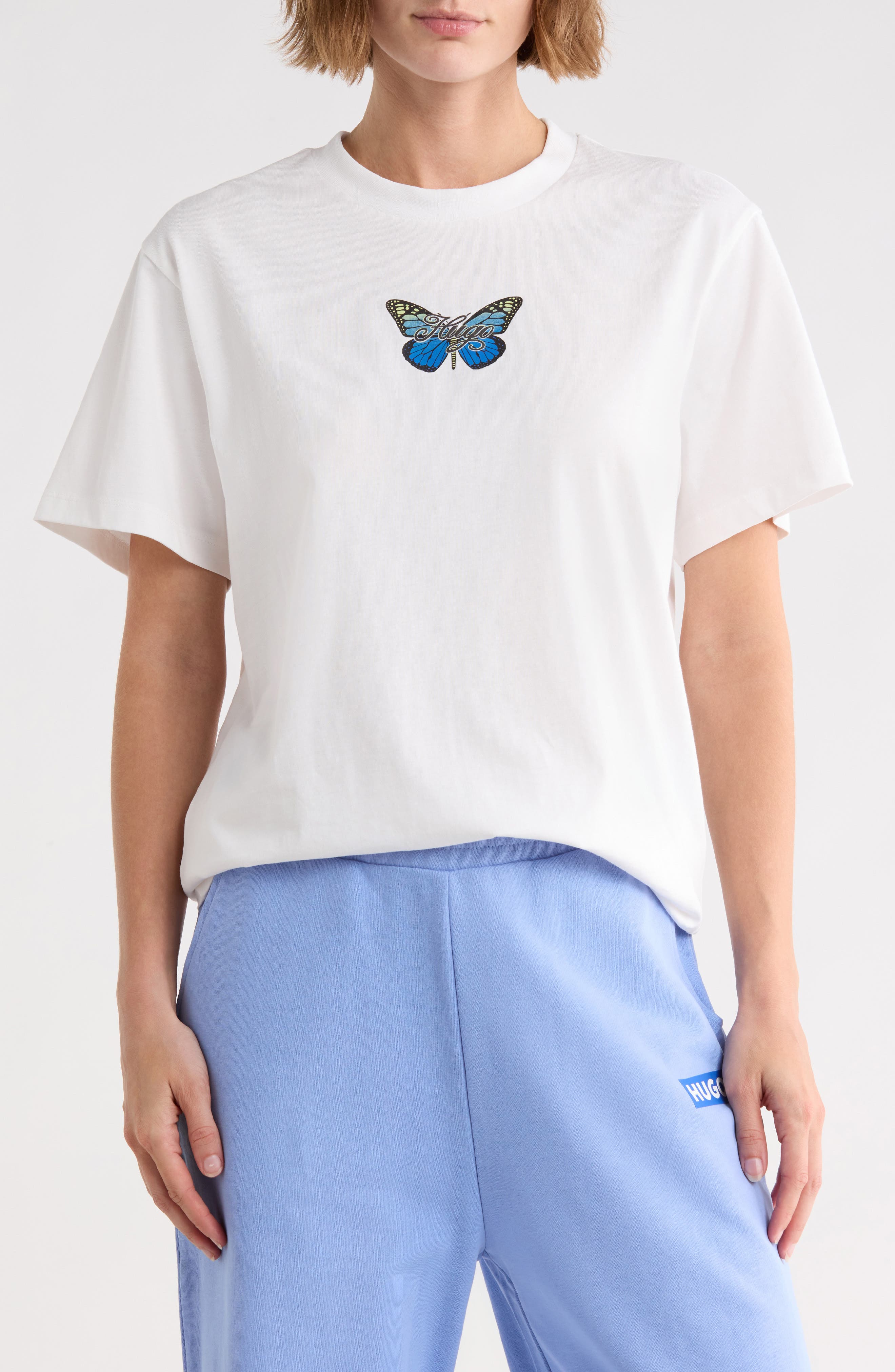 BOSS Butterfly Cotton T-Shirt
