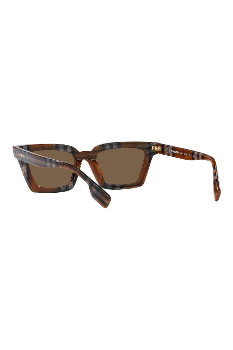 Briar 52mm Square Sunglasses, Alternate, color, DARK BROWN