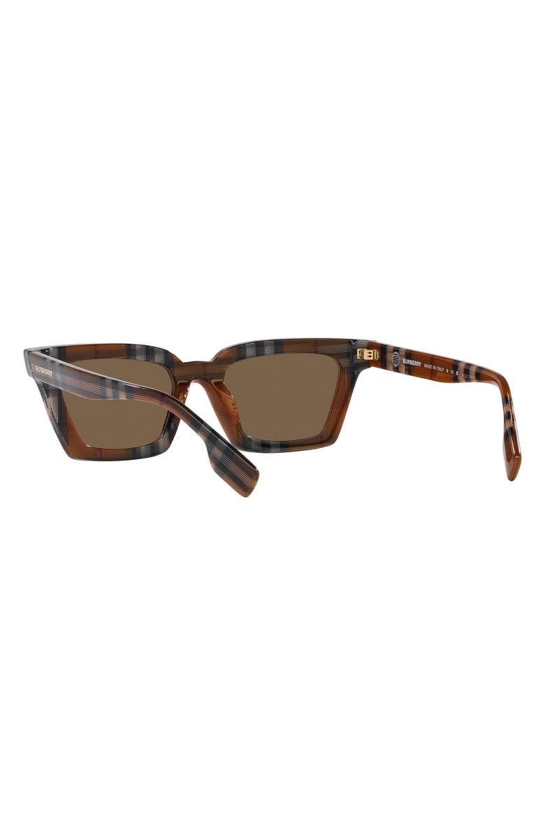 Burberry Briar 52mm Square Sunglasses, Alternate, color, Dark Brown