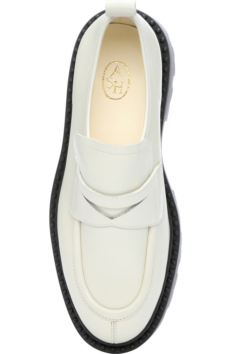 Ash Genial Platform Penny Loafer, Alternate, color,