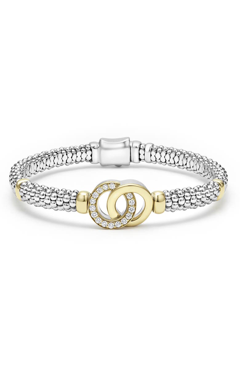 LAGOS Smart Caviar Apple Watch<sup>®</sup> Watchband & Rope Bracelet Set, Alternate, color, 