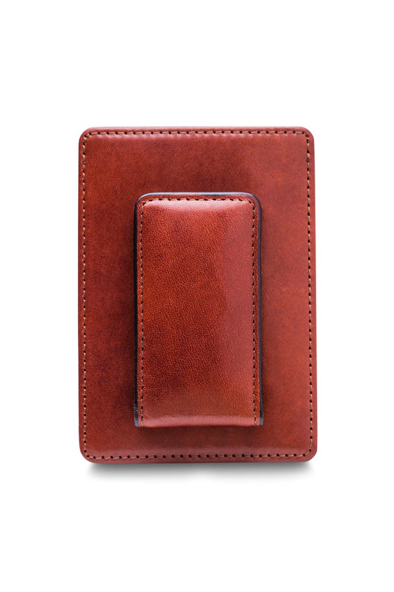 Old Leather Front Pocket Wallet, Alternate, color, COGNAC