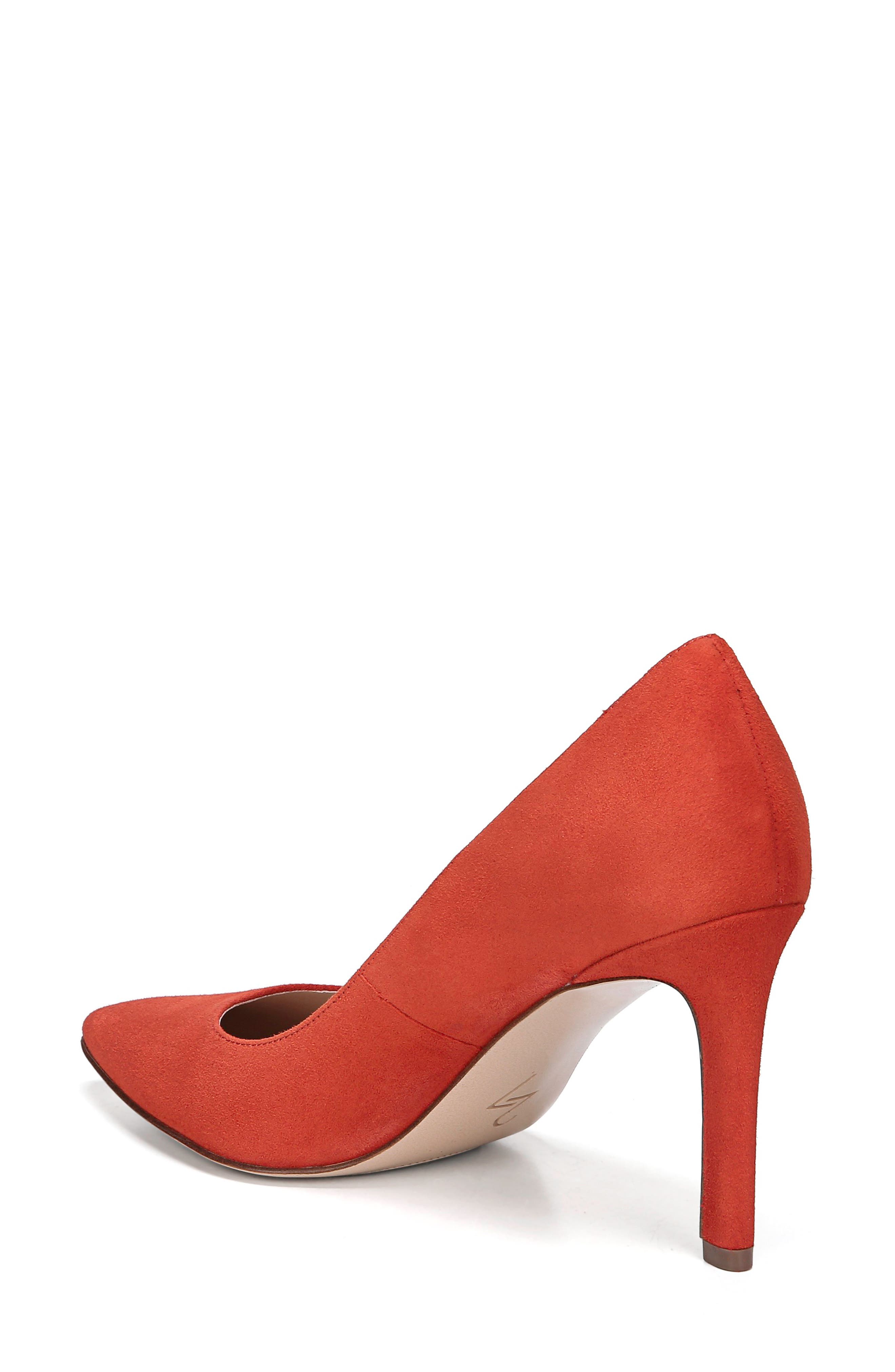 27 EDIT Alanna Pointed Toe Pump, Alternate, color, POPPY SUEDE