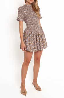 Petal & Pup Celine Smocked Minidress