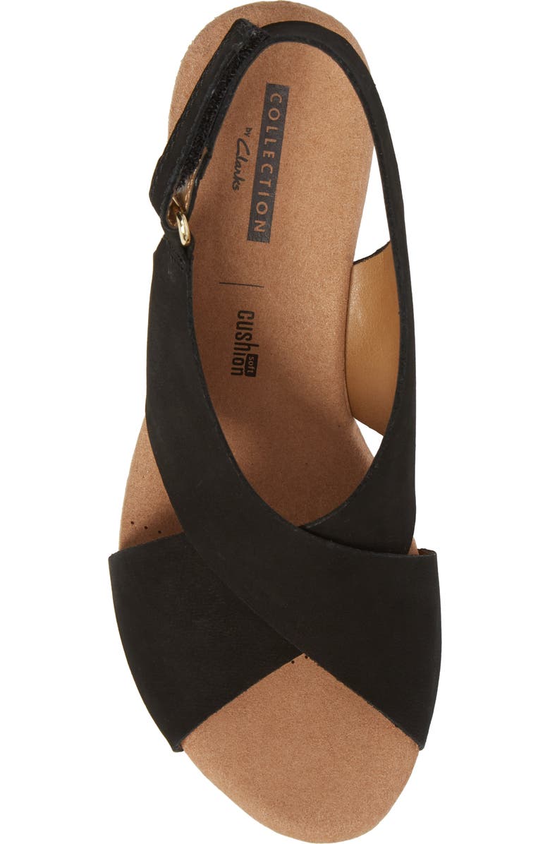 Clarks<sup>®</sup> Annadel Eirwyn Wedge Sandal, Alternate, color,