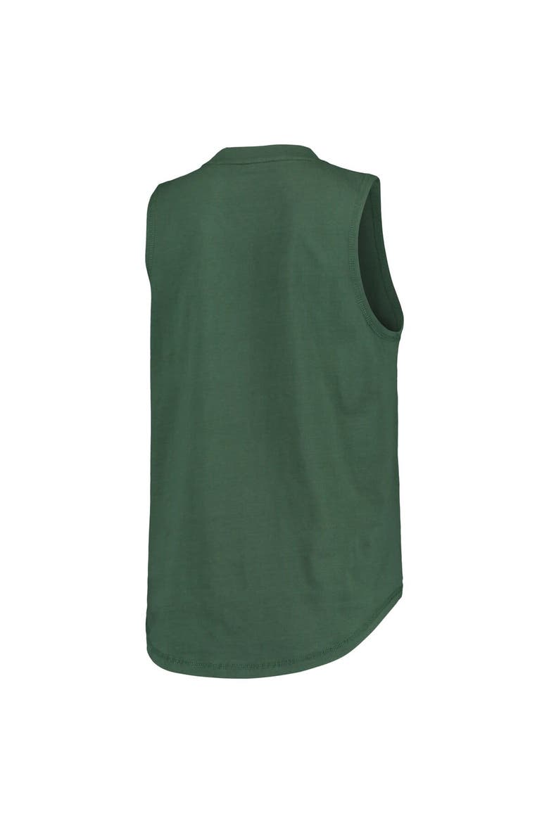 Women's DKNY Sport Green Oakland Athletics Marcie Tank Top, Alternate, color, Green