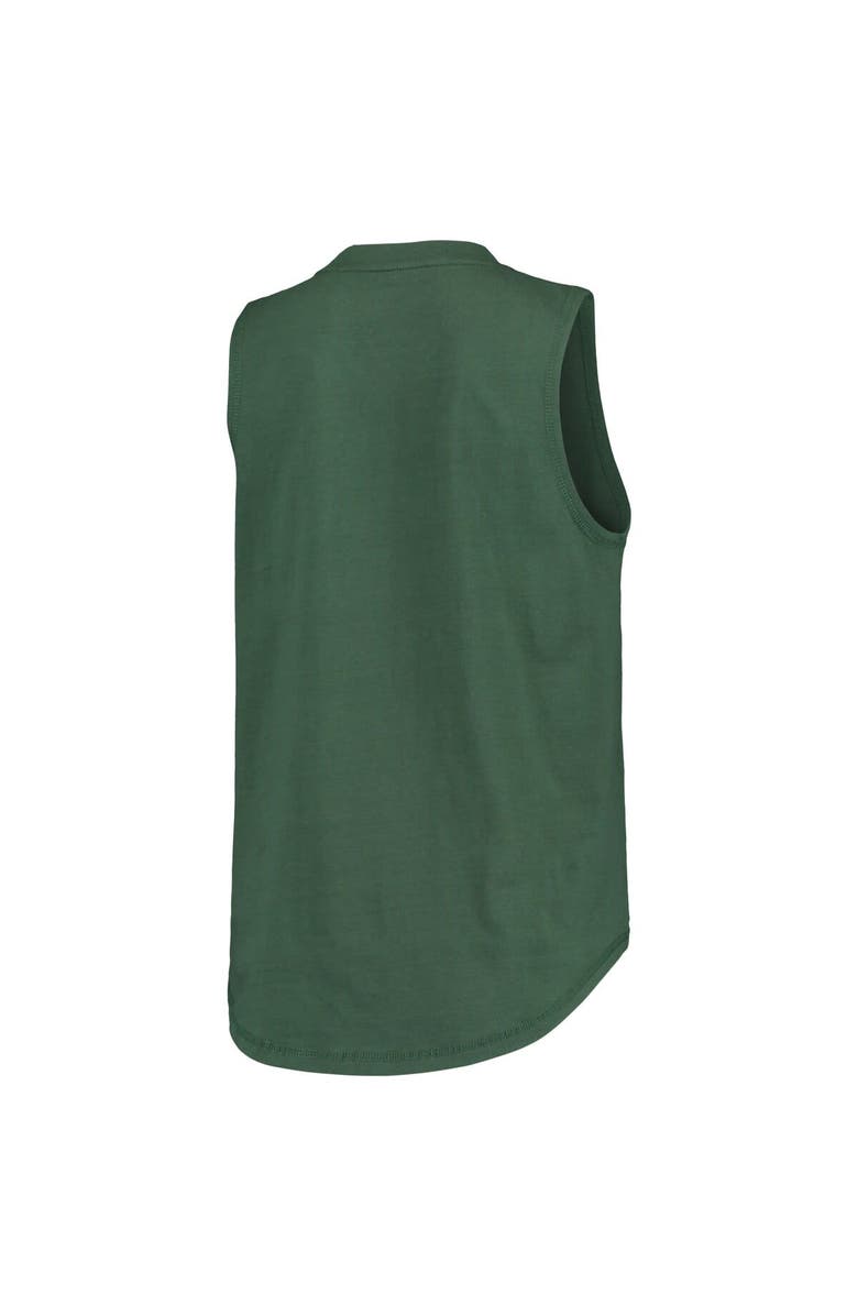 DKNY SPORT Women's DKNY Sport Green Oakland Athletics Marcie Tank Top, Alternate, color, Green