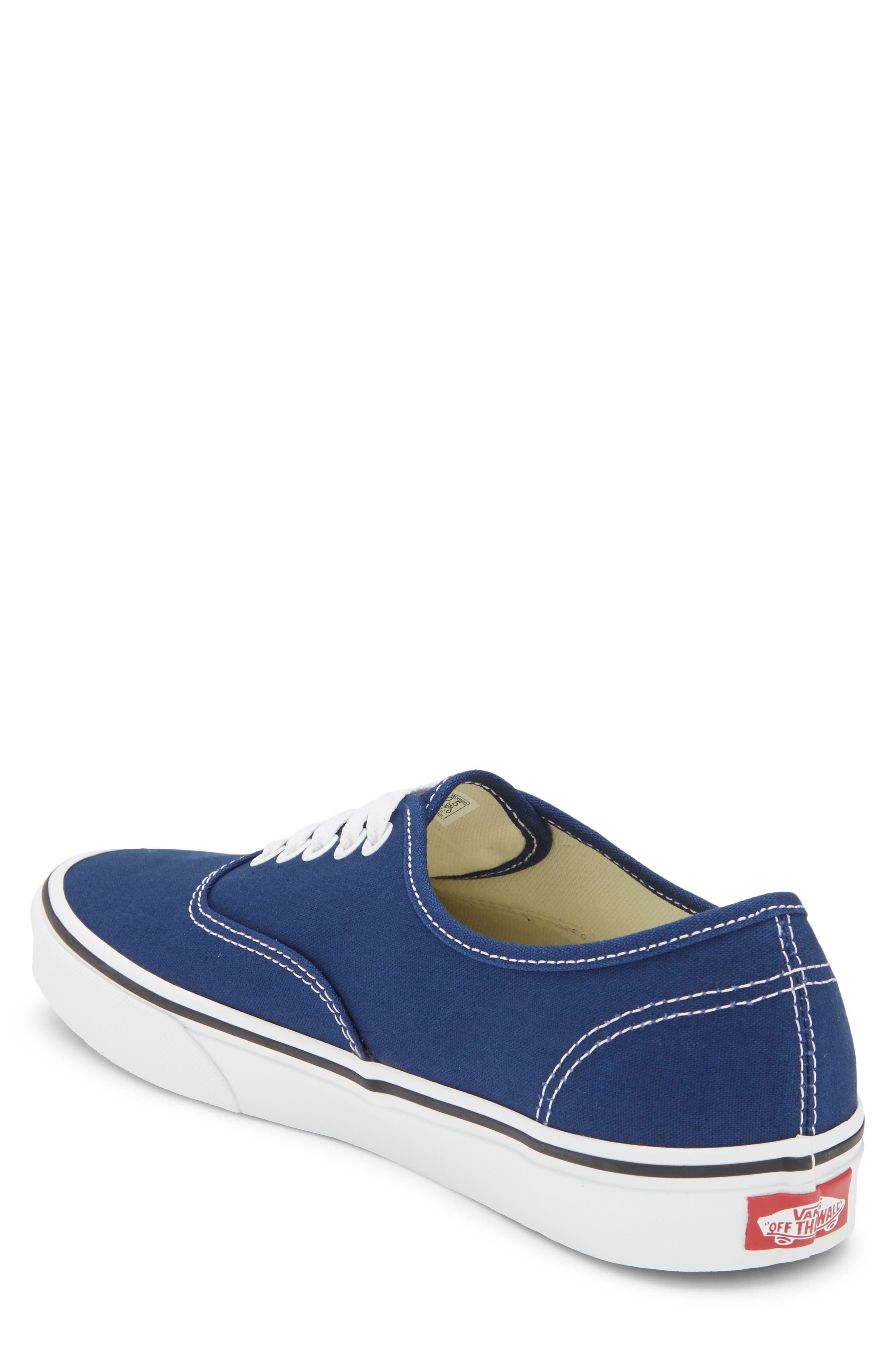 Authentic Sneaker, Alternate, color, DEEP INDIGO