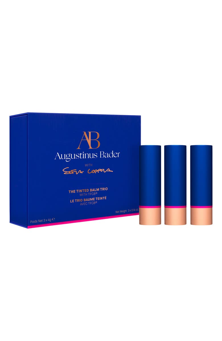 Augustinus Bader x Sofia Coppola Tinted Lip Balm Trio (Limited Edition) $129 Value, Alternate, color, 