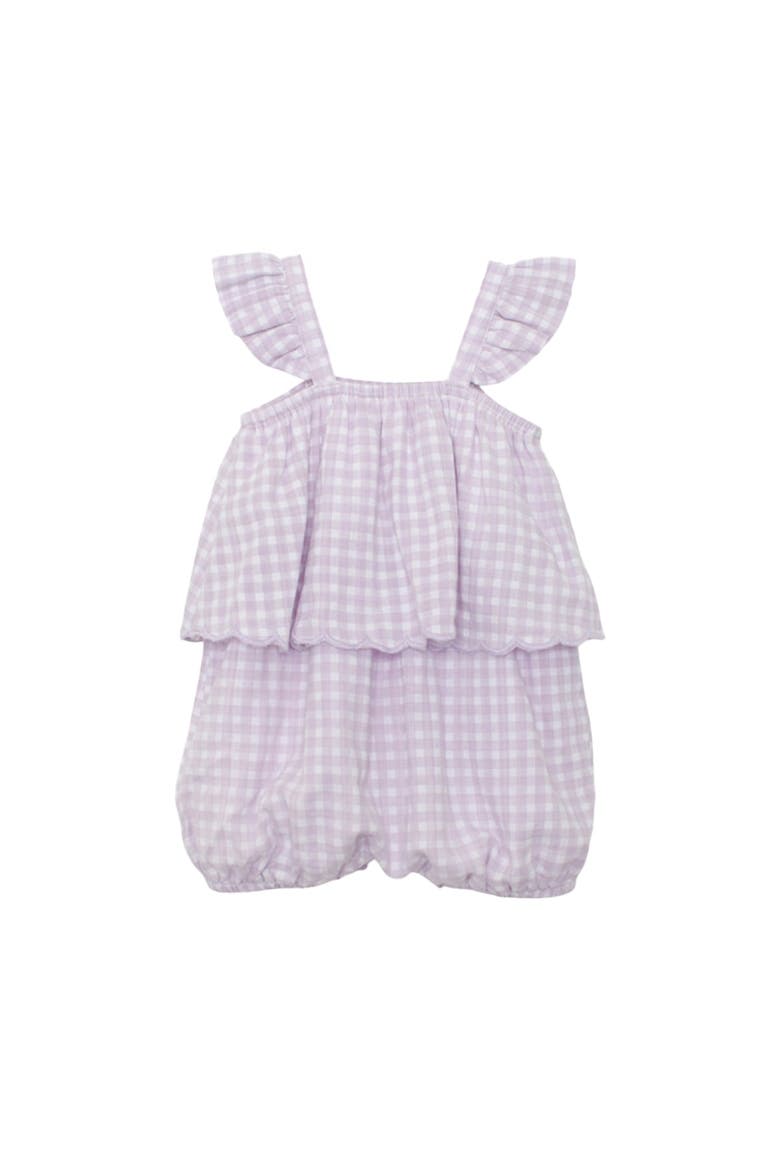 Sugar Plum Sleeveless Romper, Main, color, Purple