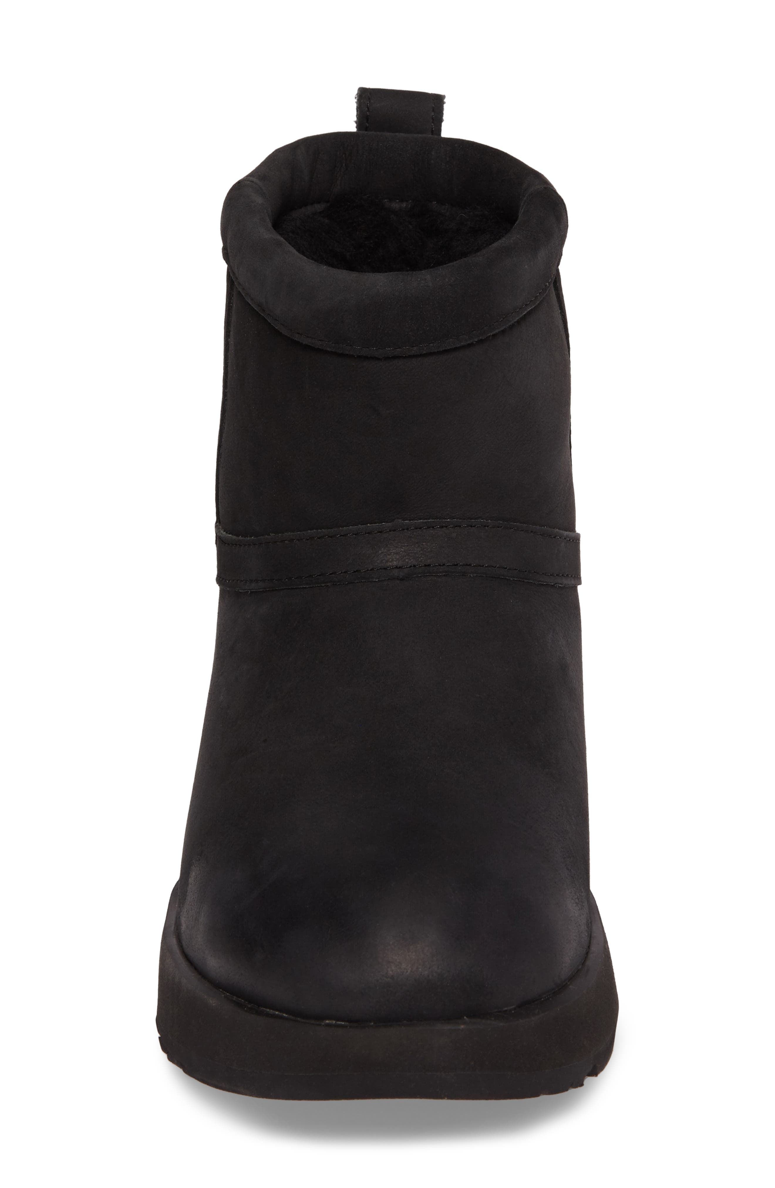 UGG<sup>®</sup> Classic Mini Genuine Shearling Lined Waterproof Boot, Alternate, color, 