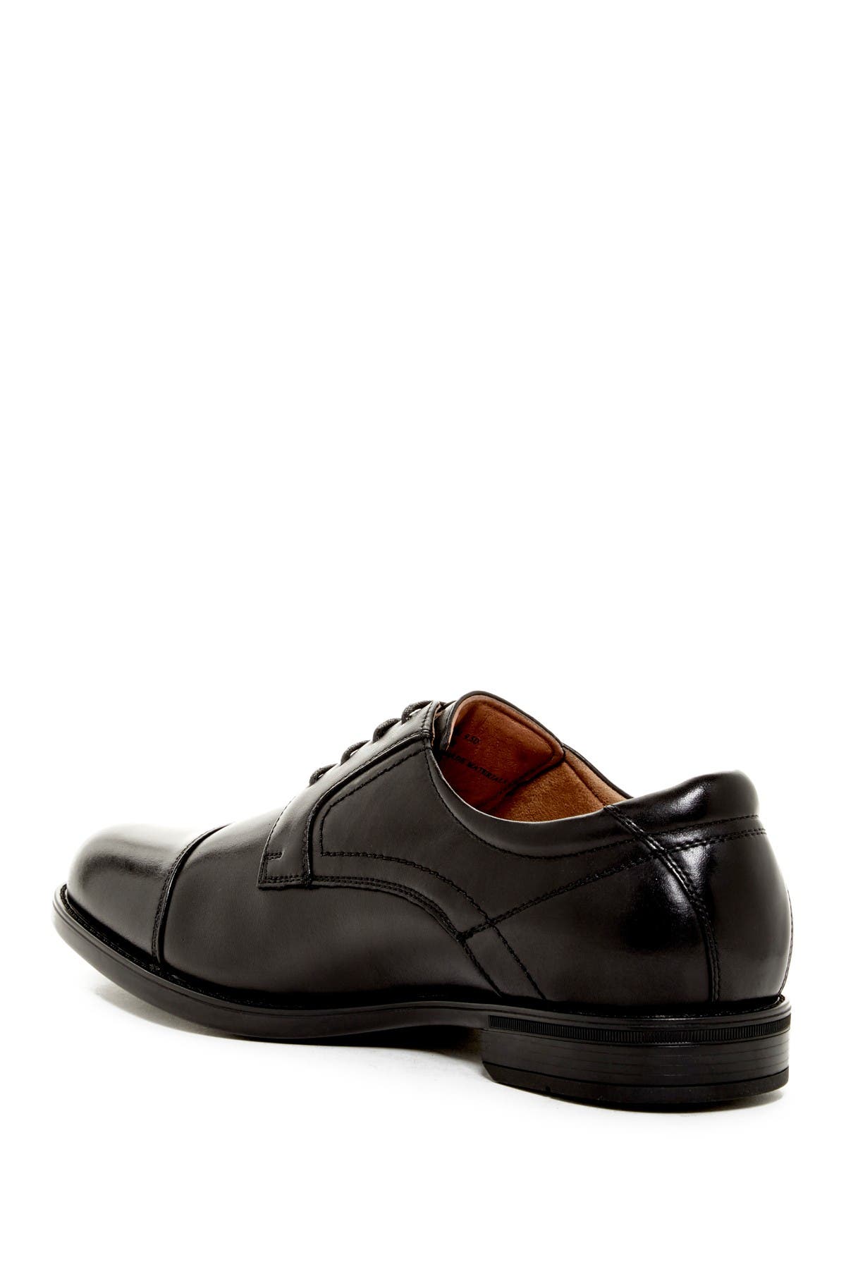 Florsheim Center Cap Toe Derby - Wide Width Available, Alternate, color, Black