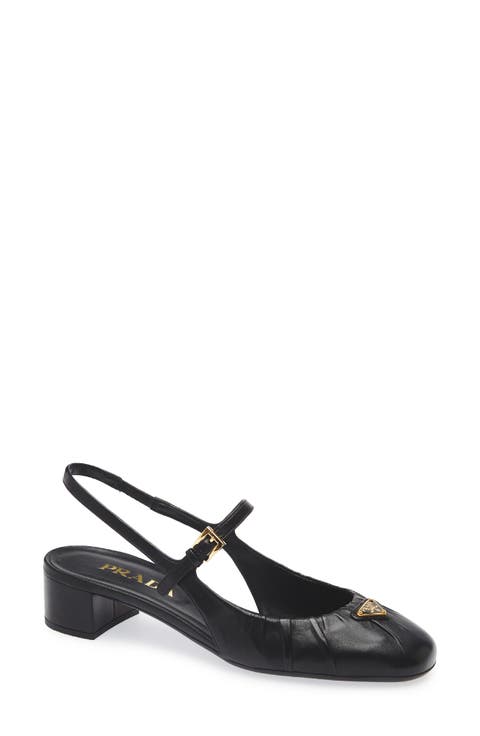 贅沢屋の Women's Prada Low & Kitten Heels | Nordstrom 靴