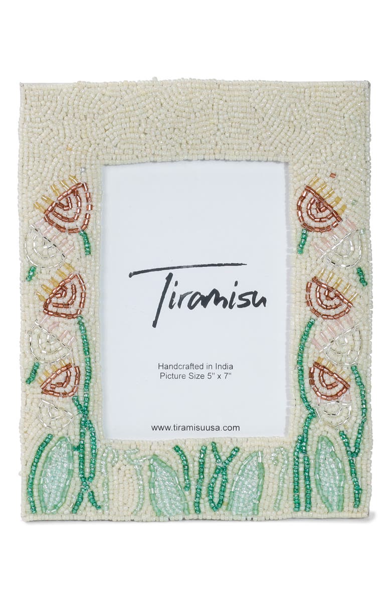 Tiramisu Garden Whispers Picture Frame, Alternate, color, White Multi