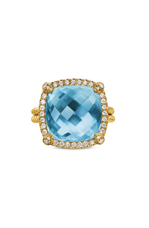 Chatelaine® Pavé Bezel Ring