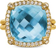 David Yurman Chatelaine® Pavé Bezel Ring