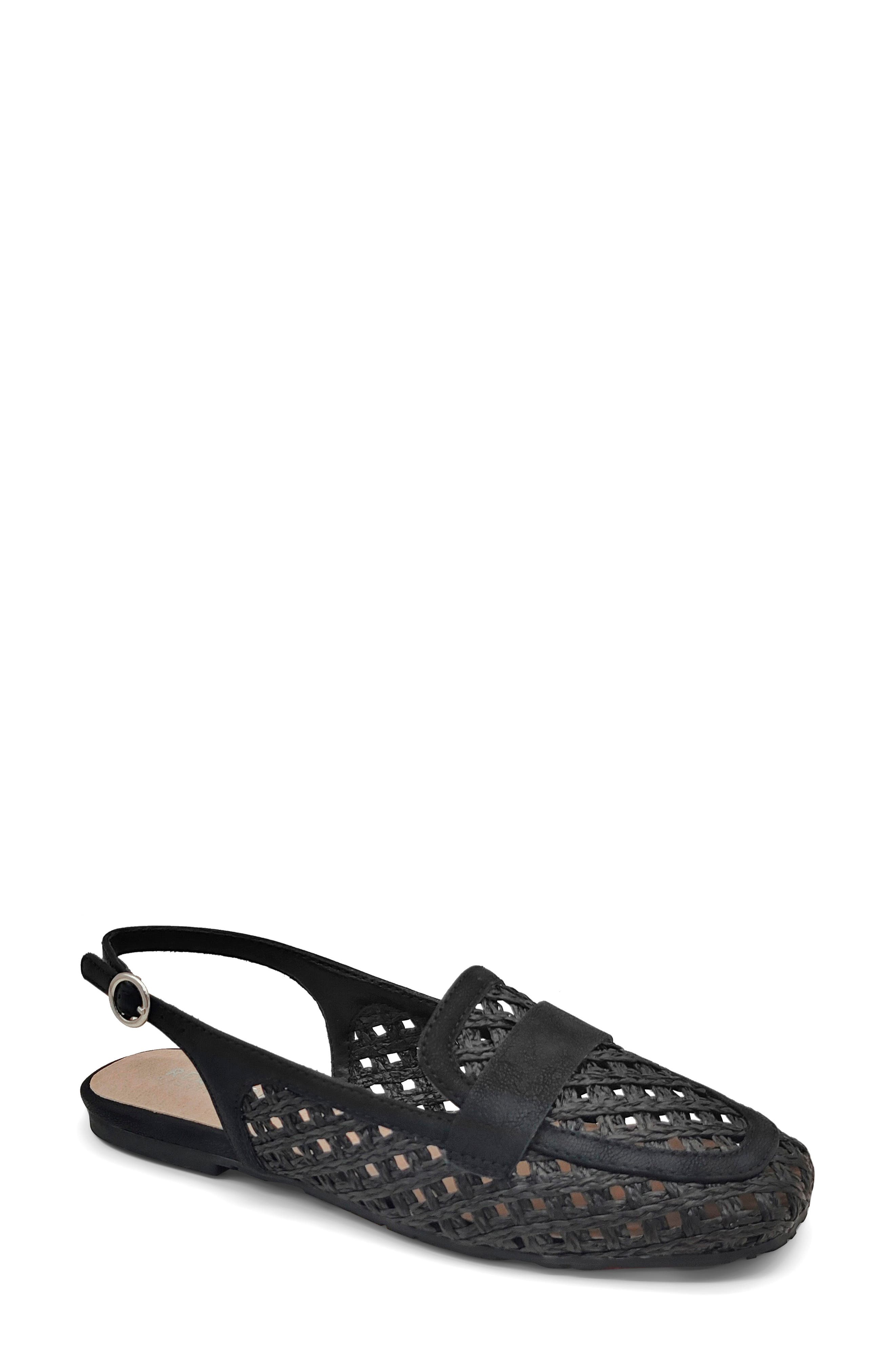 Reaction Kenneth Cole Enrica Raffia Slingback Flat, Main, color, 