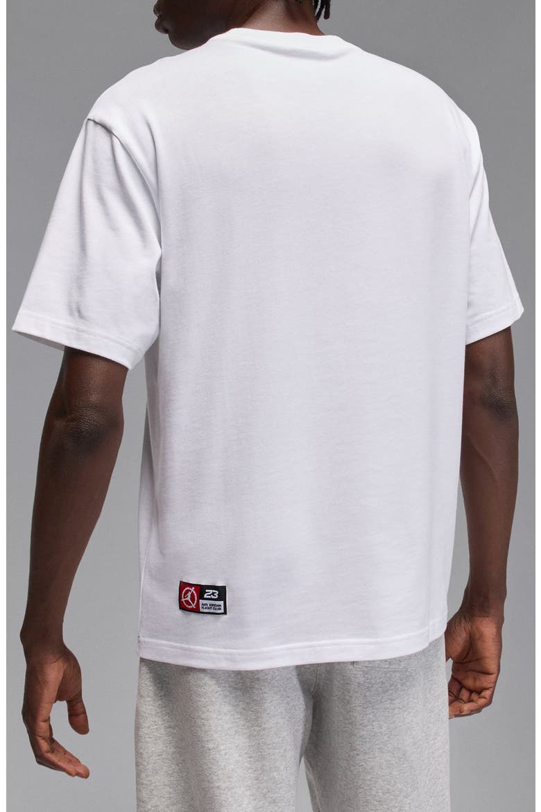 MJ Flight Club Short Sleeve T-Shirt, Alternate, color, 100 WHITE