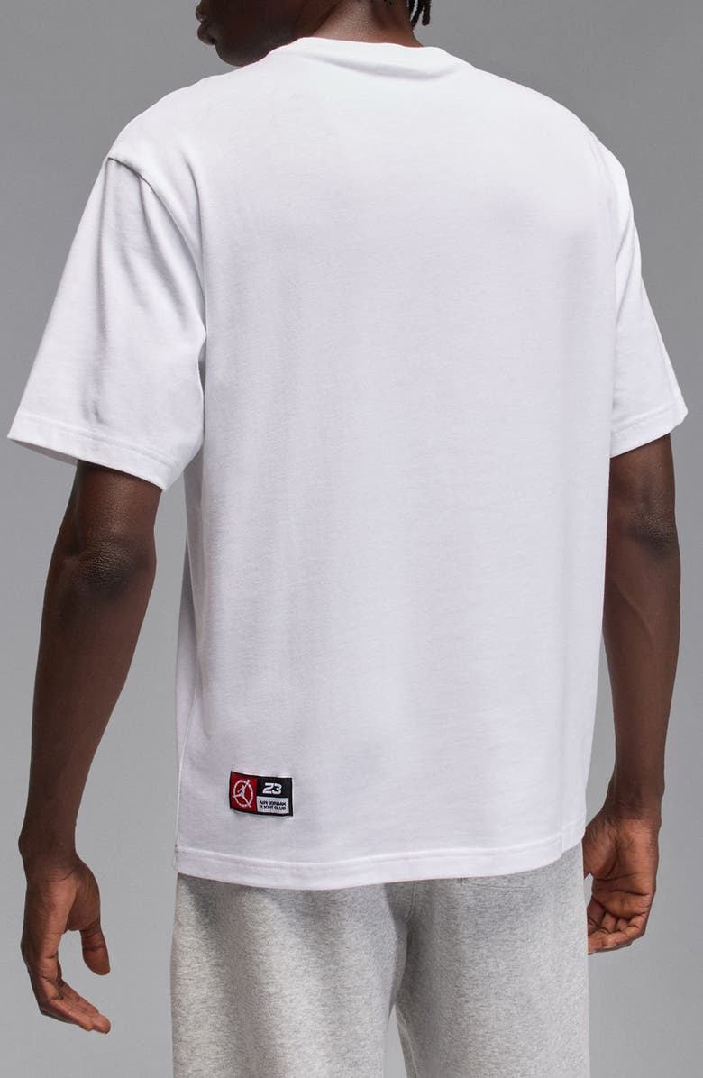 Jordan MJ Flight Club Short Sleeve T-Shirt, Alternate, color, 100 White