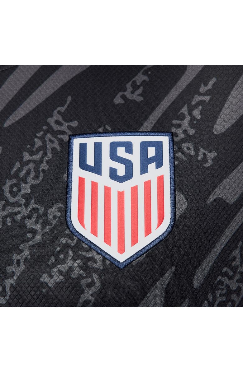 Nike Men's Nike Black USMNT 2024 Goalkeeper Replica Stadium Jersey, Alternate, color, Black