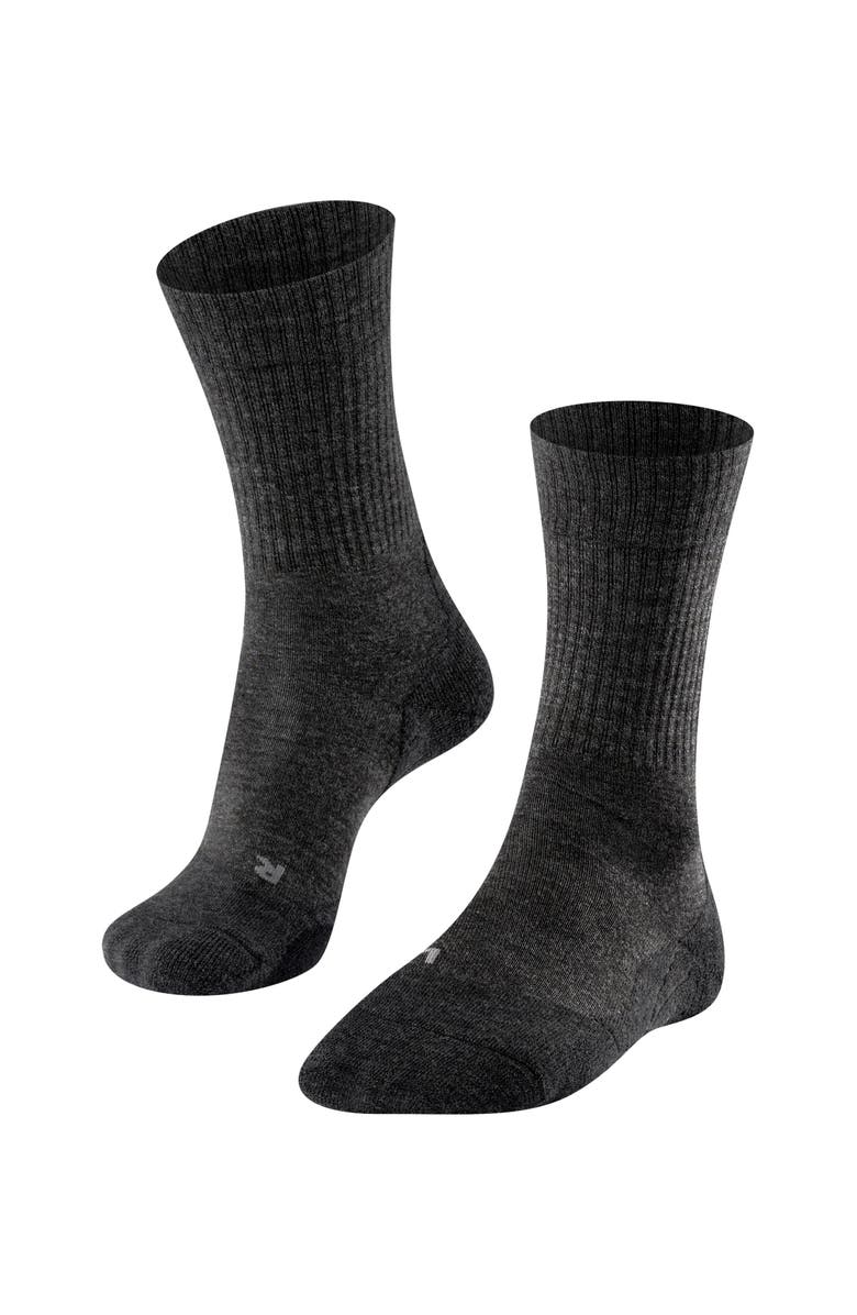 Falke TK2 Explore Wool Hiking Socks, Main, color, Smog