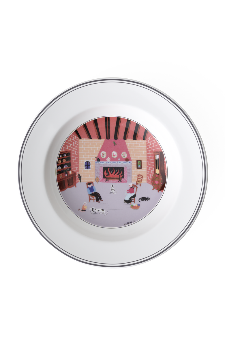 Villeroy & Boch Design Naif Rim Soup #5 By the Fireside, Main, color, NO COLOR