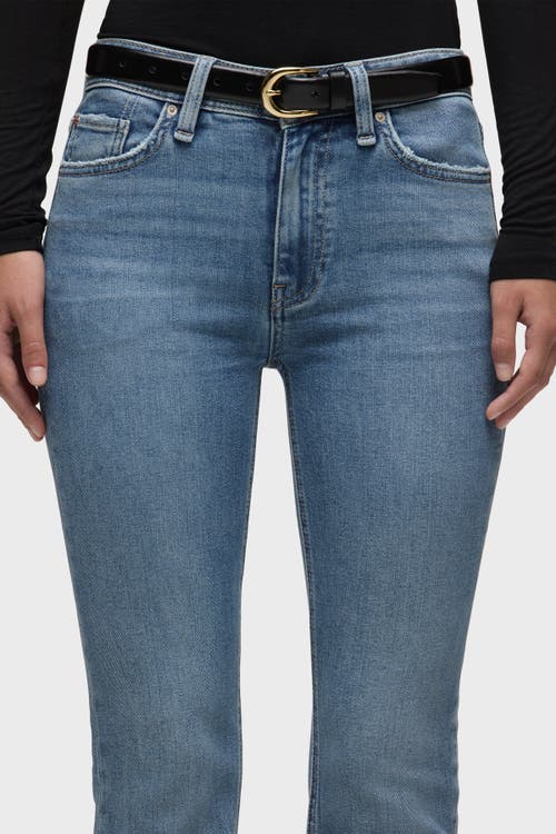 Hudson Jeans Barbara High-rise Bootcut W/ Flap In Blue