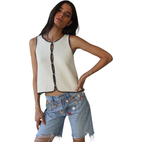 Mala Knit Stitch Tank Top - Women's