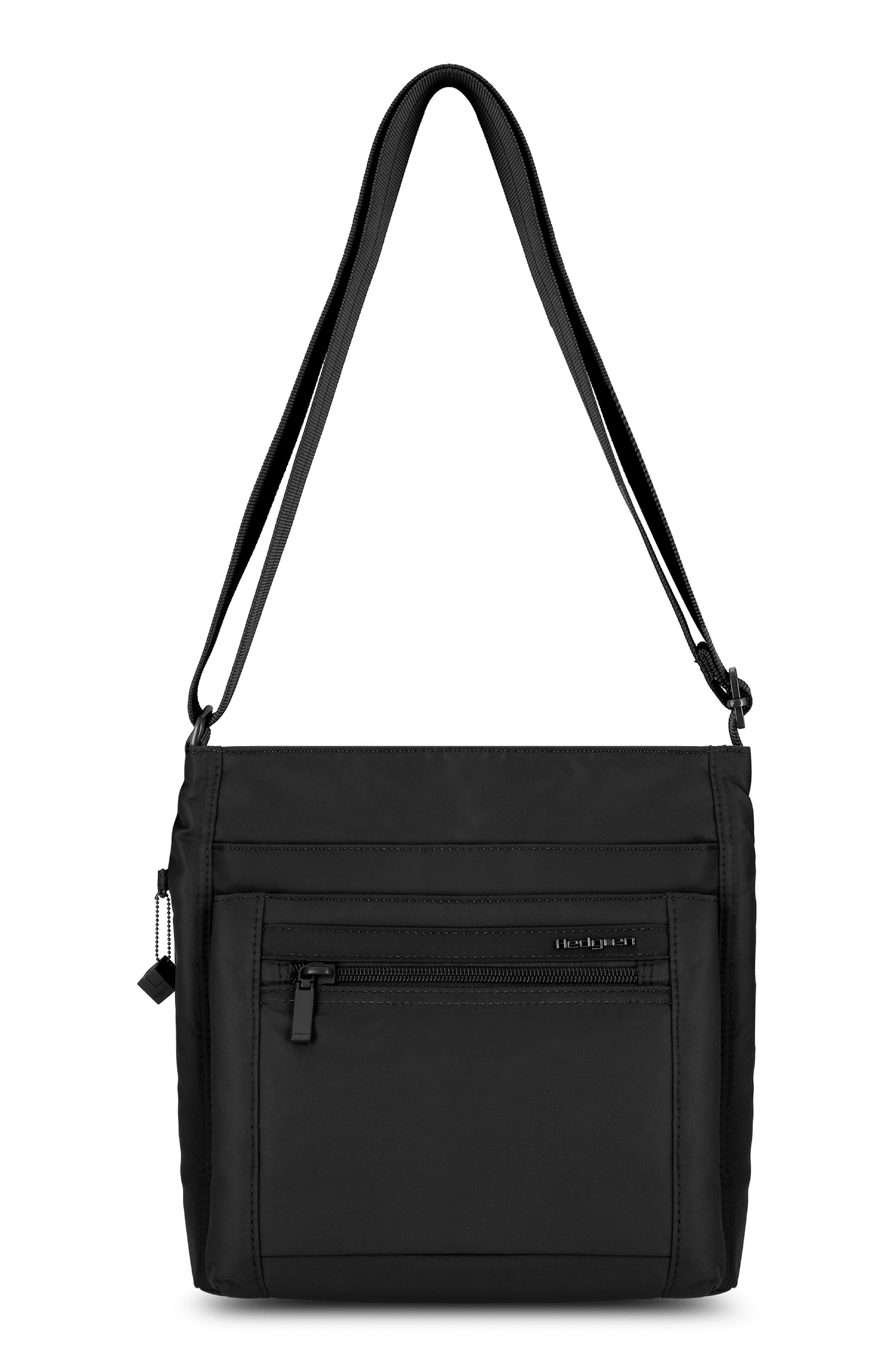 Hedgren Orva RFID Water Repellent Crossbody Bag, Alternate, color, Black