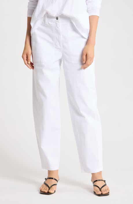 Ankle Lantern Leg Jeans