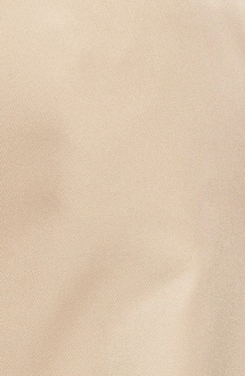 Berle Self Sizer Waist Flat Front Classic Fit Microfiber Trousers, Alternate, color, Tan