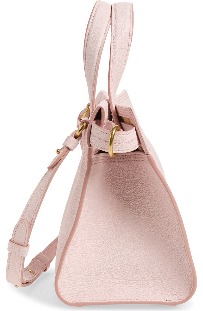 Burberry Cotswolds Leather Tote, Alternate, color, Cameo Pink
