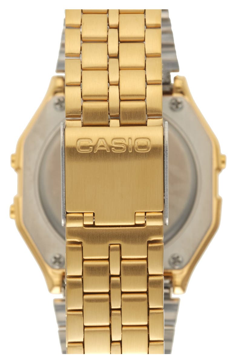 'Vintage' Digital Chronograph Bracelet Watch, 33mm x 37mm