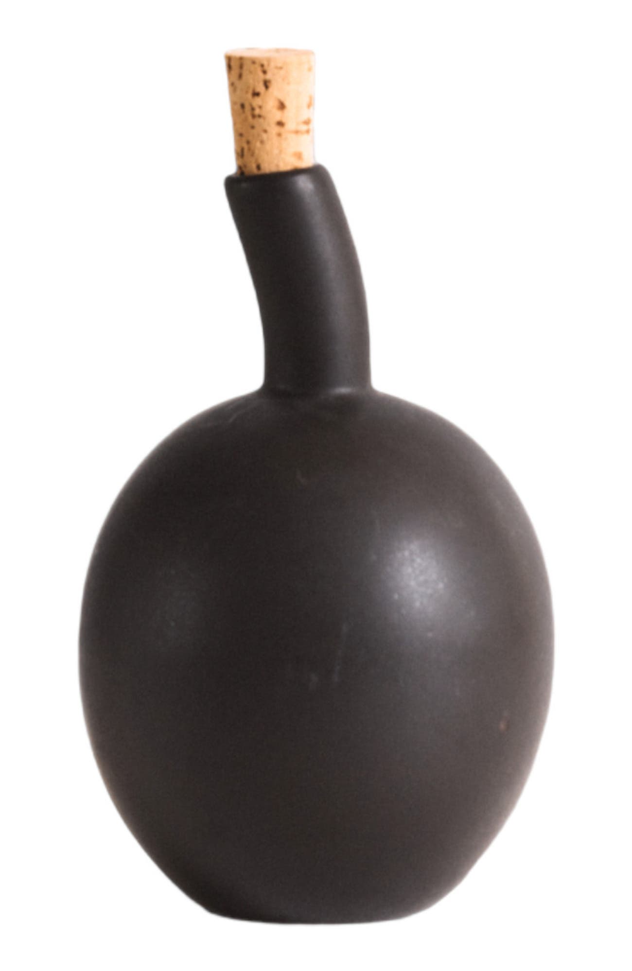 Stoneware Olive Oil Dispenser - Zitouna 34 oz - Thumbnail 5