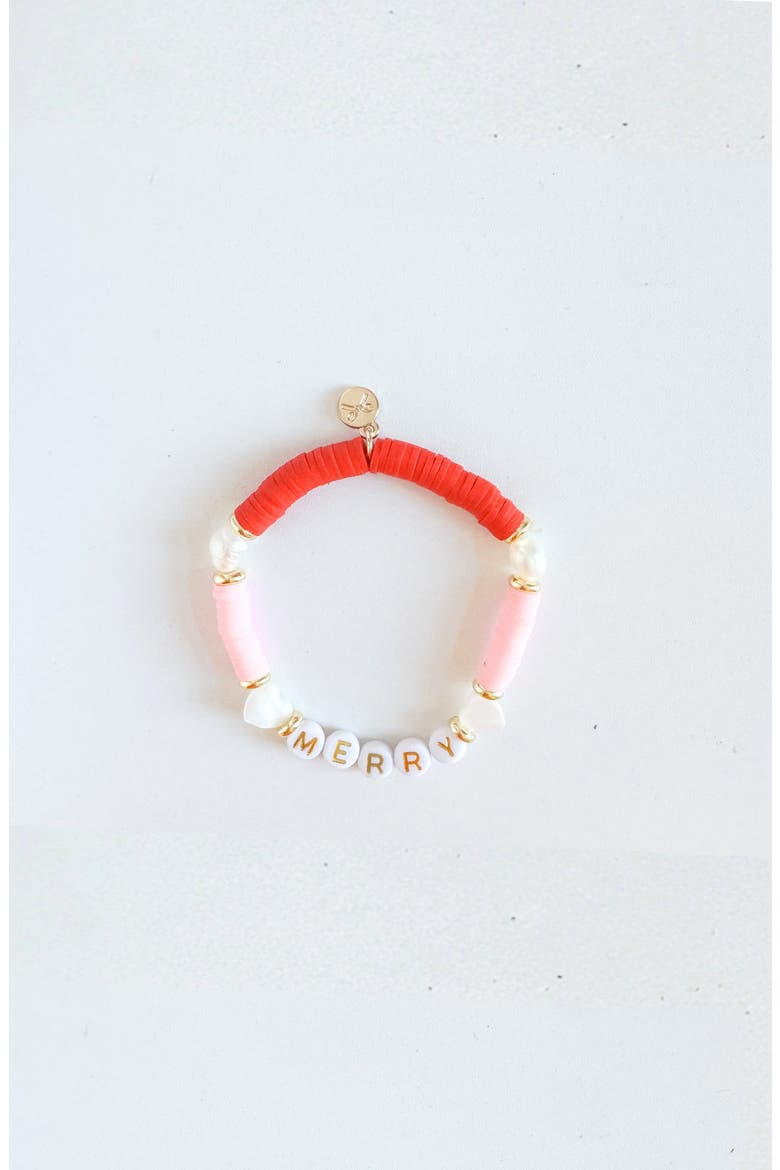 Merry Bracelet, Main, color, Red